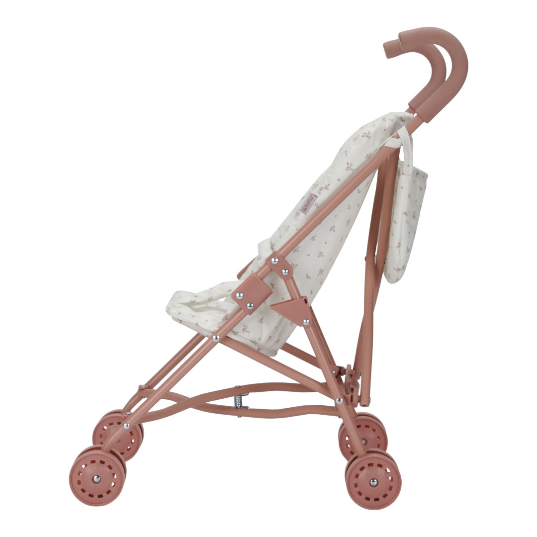 Poussette de poupée en métal avec sac de transport