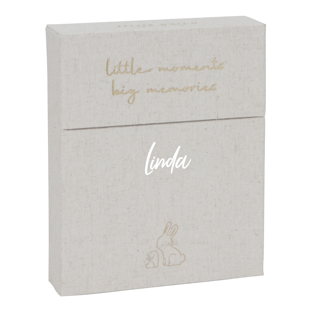 Cartes étapes Bébé Lapin – Souvenirs de la première année de bébé