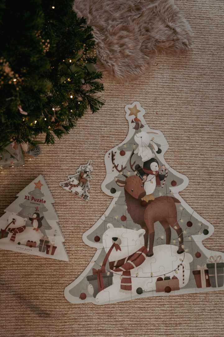 Weihnachtspuzzle XL – Puzzle für Kinder zur Weihnachtszeit
