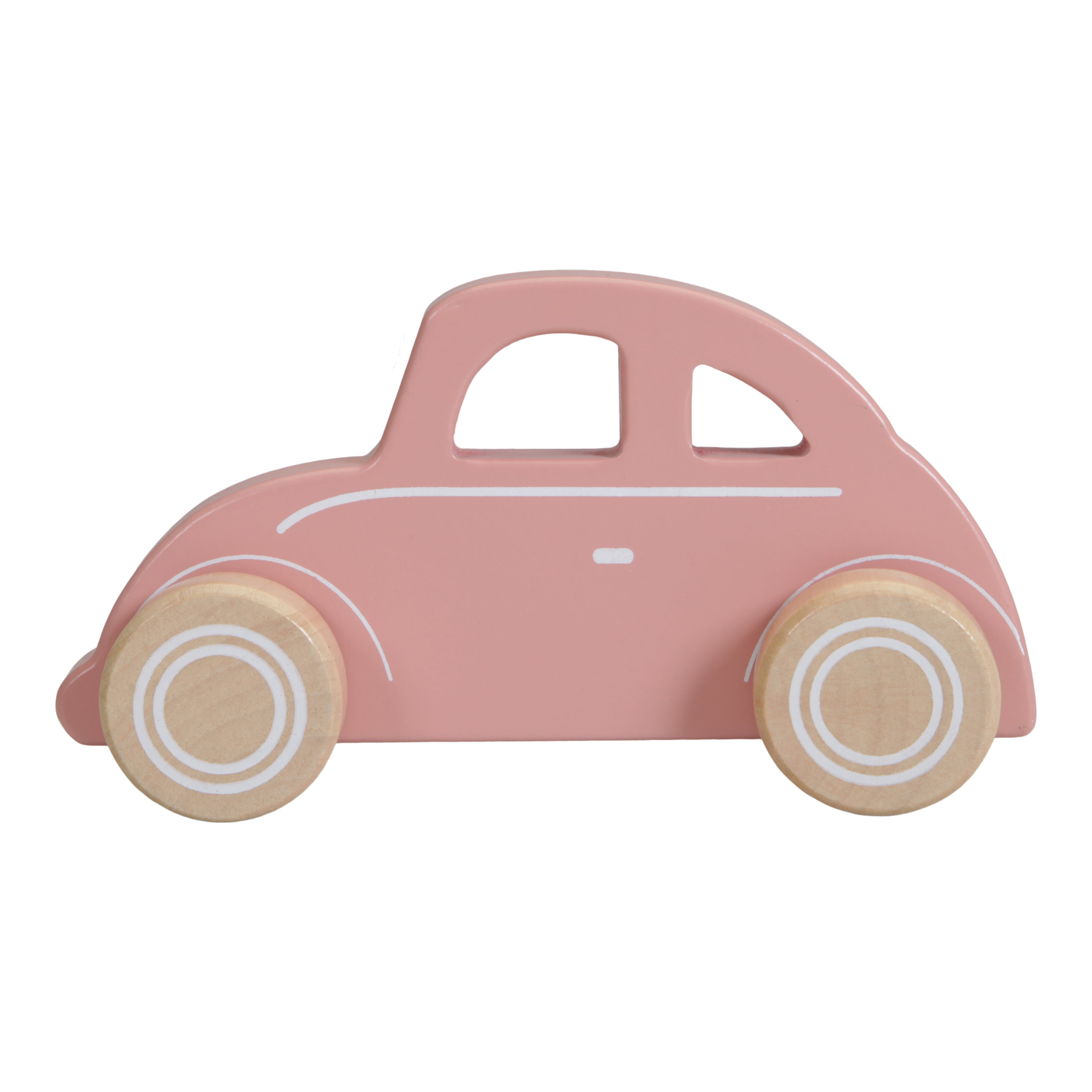 Auto Holz Pink / Rosa