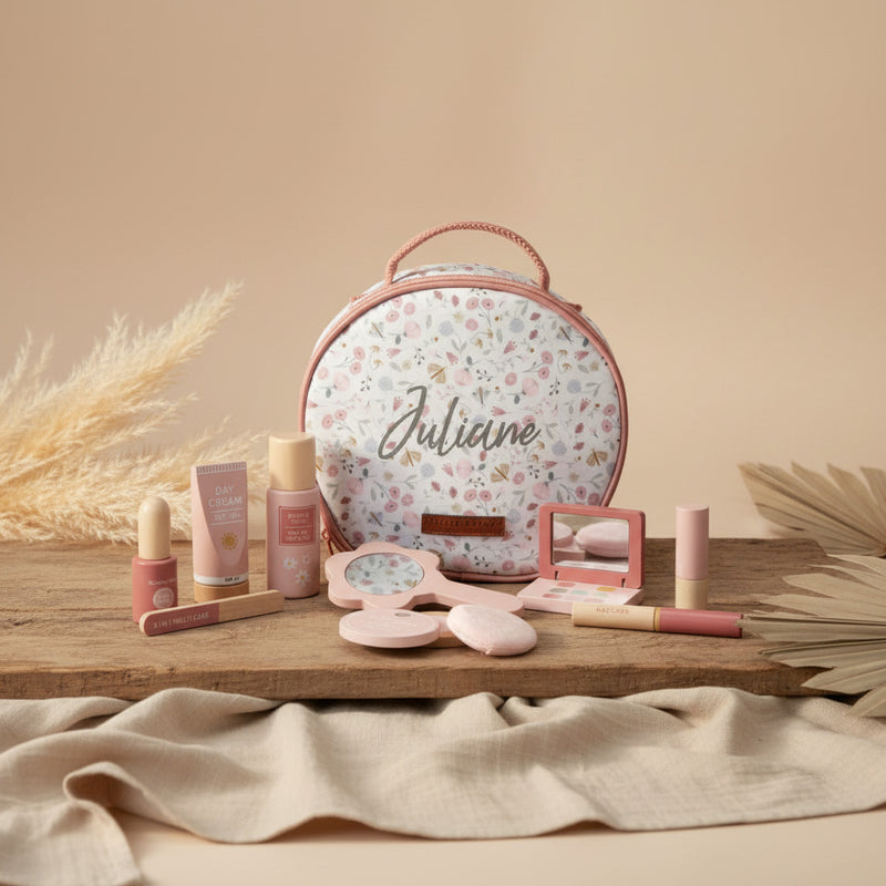 Trousse de maquillage Fleurs et Papillons