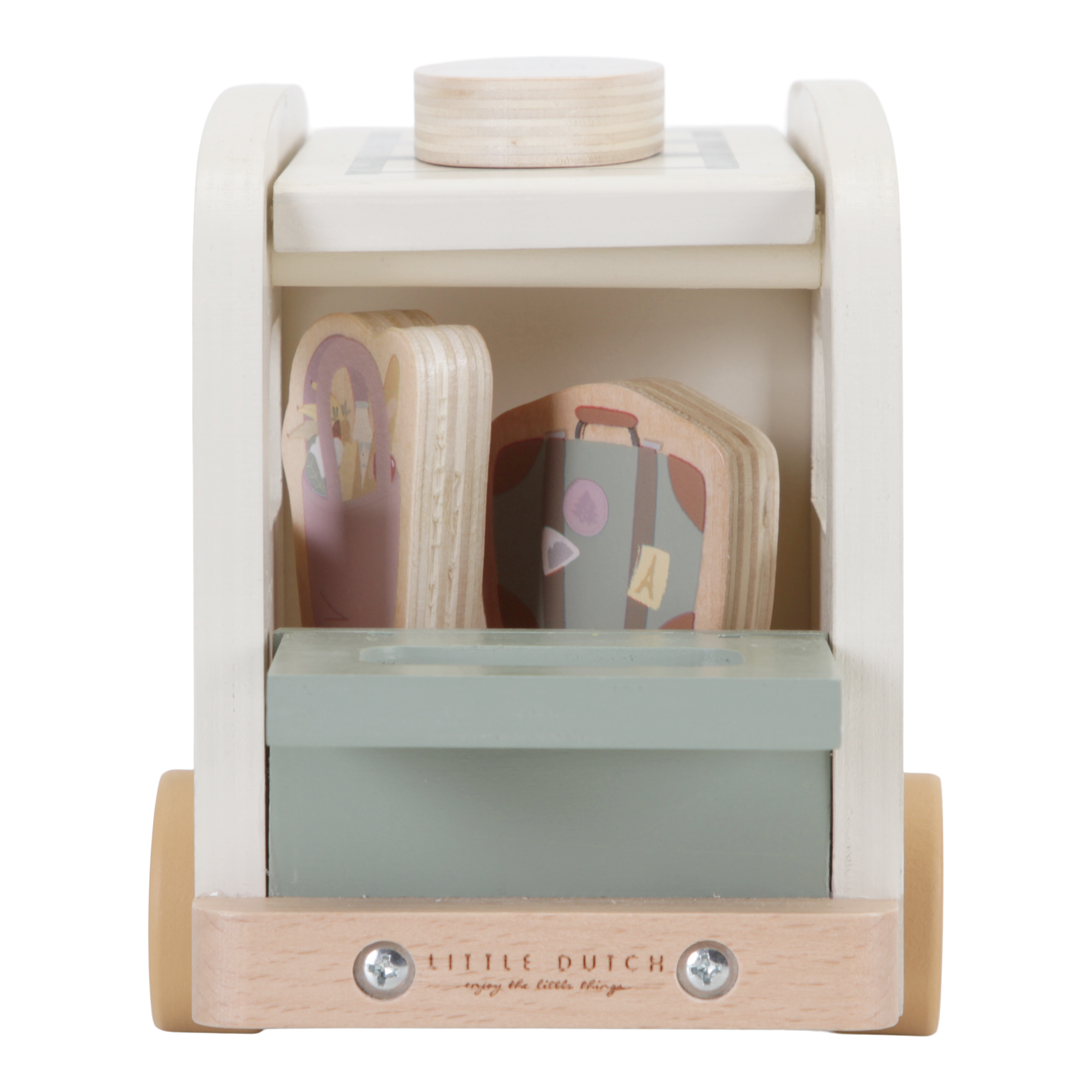 Camping-car rétro avec figurines – Jeu de rôle pour enfants