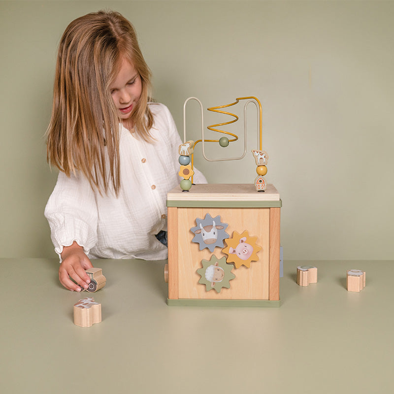 Cube d'activités La Petite Ferme - Pour un baptême