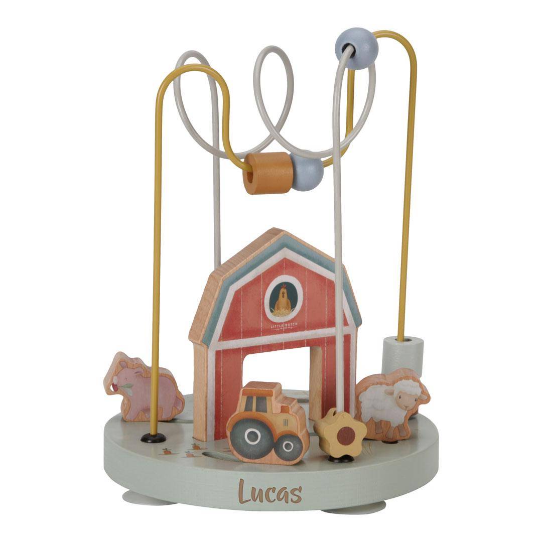 Spirale d'activités Little Farm pour bébés – Motricité et stimulation sensorielle