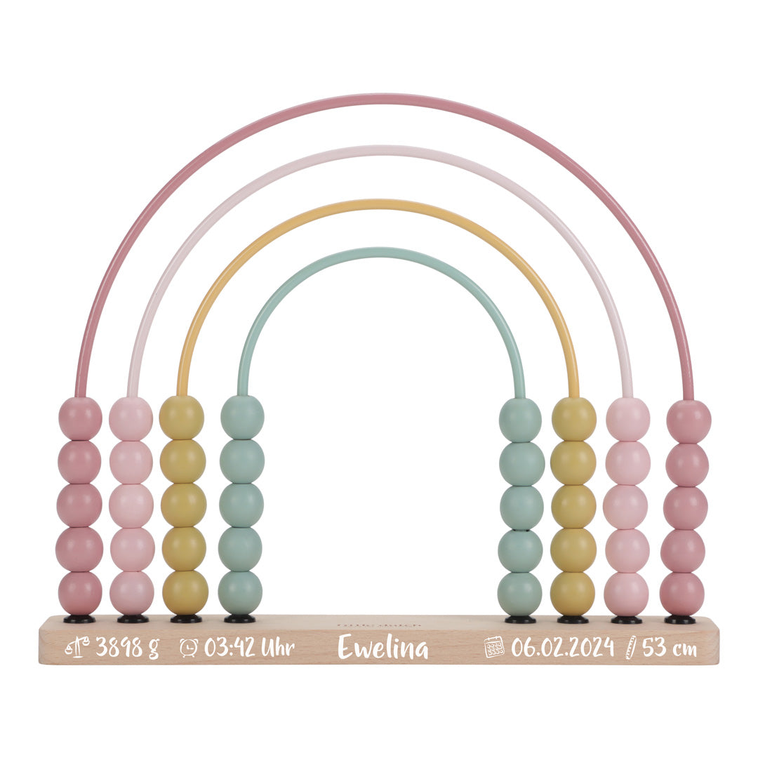 Jardin des fées Abacus Arc-en-ciel