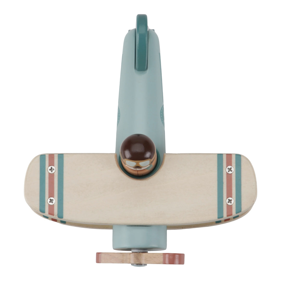 Avion jouet en bois personnalisé