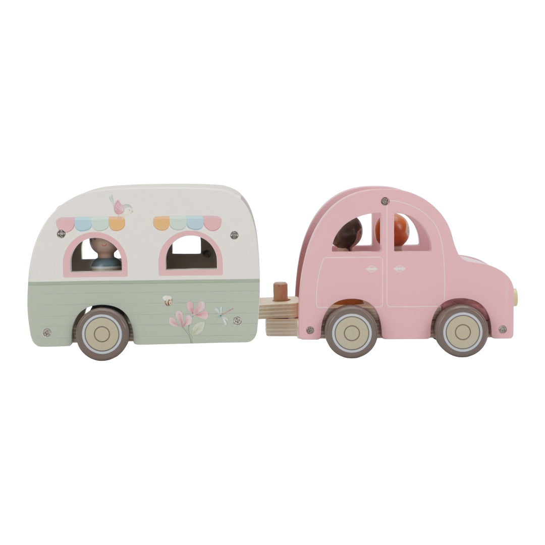 Voiture jouet avec caravane – Jouet d'imitation pour enfants
