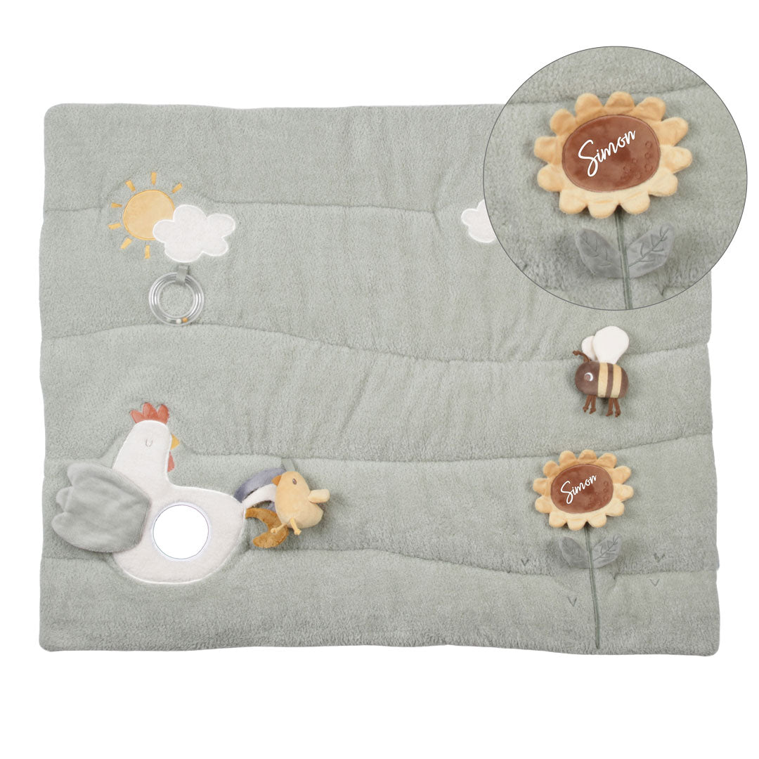 Spieldecke Little Farm 80 x 100 cm