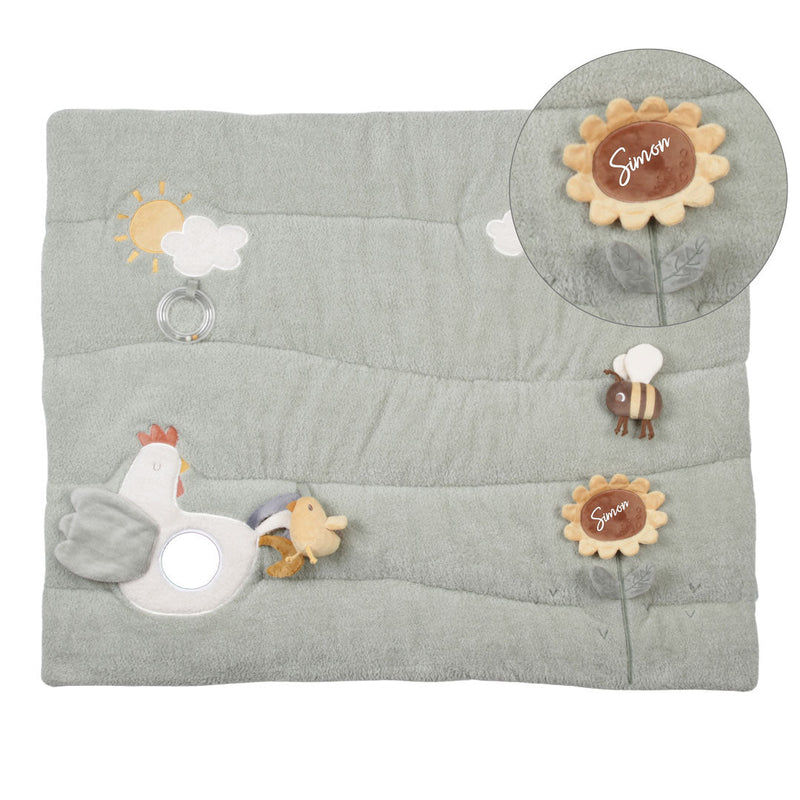 Tapis d'éveil Little Farm 80 x 100 cm