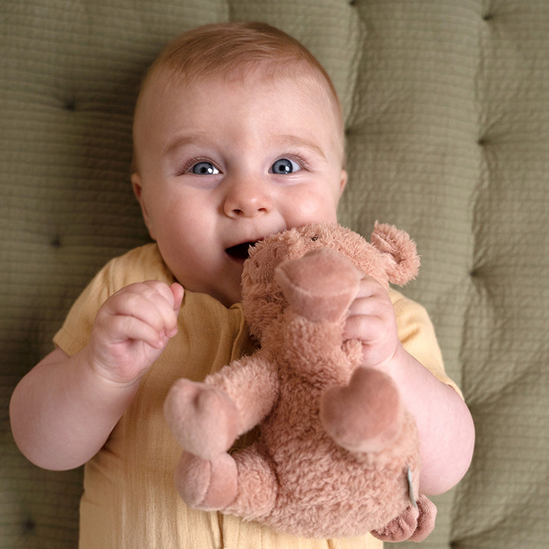 Doudou cochon Little Farm 17 cm – Le compagnon douillet de bébé
