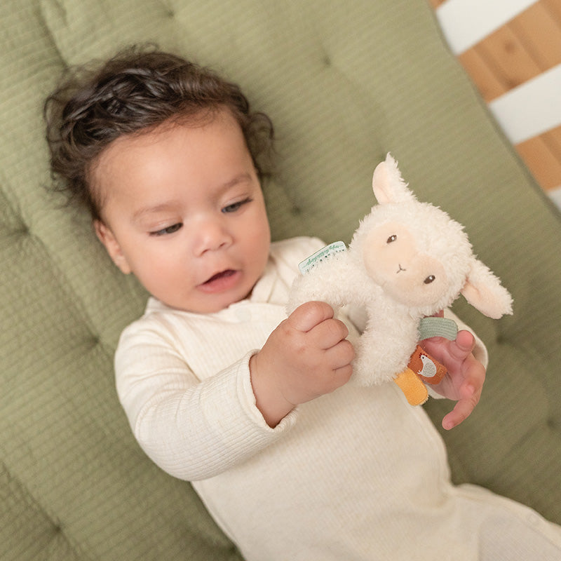 Hochet-hochet Mouton Little Farm | Jouet pour bébé par Schmatzepuffer