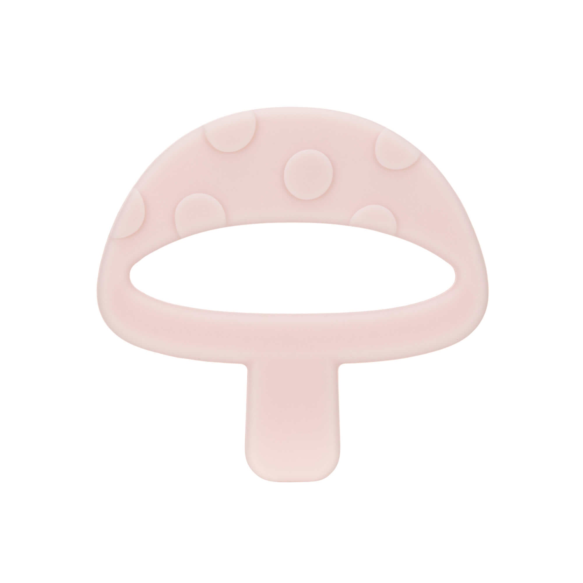 Jouet à saisir avec aide à la dentition, rose champignon | Lässig