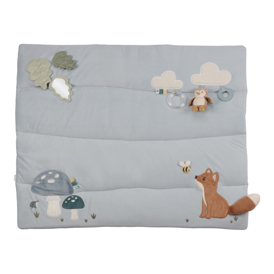 Tapis de jeu 75 x 95 cm Amis de la forêt | Little Dutch