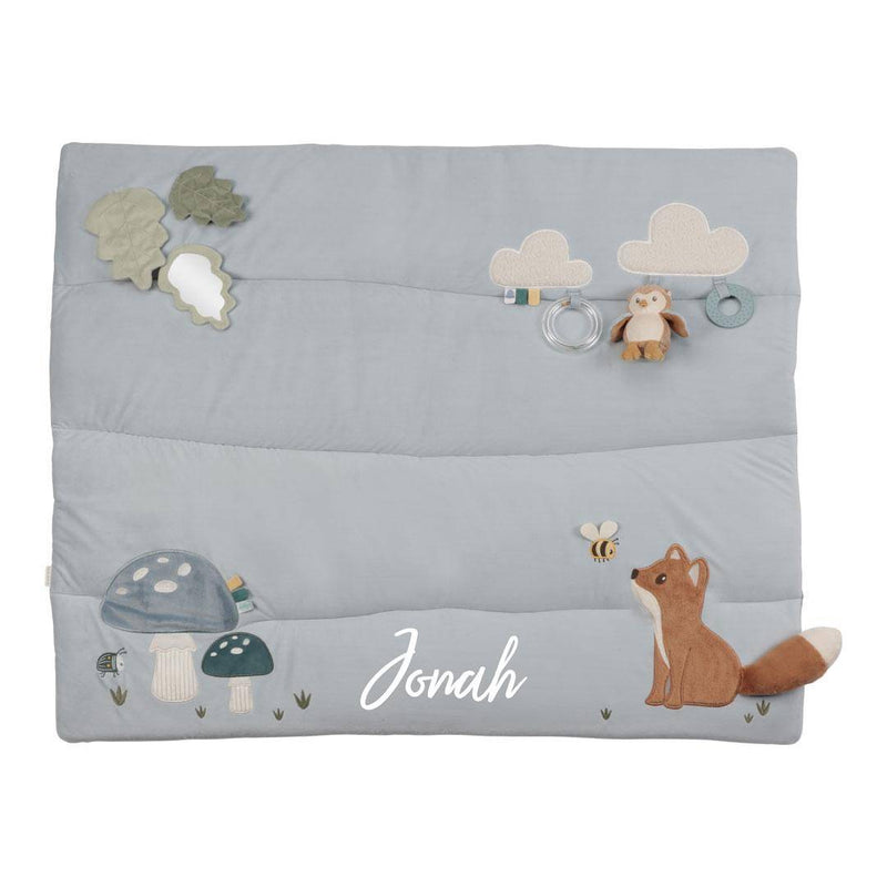 Tapis de jeu 75 x 95 cm Amis de la forêt | Little Dutch