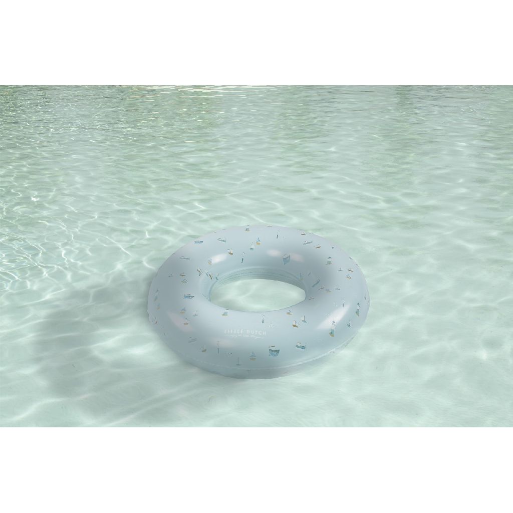 Children's Swim Ring 50 cm in Blue – Nautical Design
