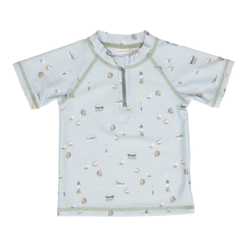 Maillot de bain olive Sailors Bay, taille 62/68 | Little Dutch