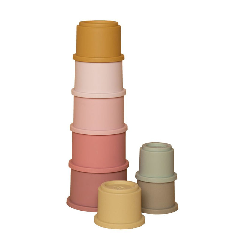 Gobelet empilable rose | Little Dutch