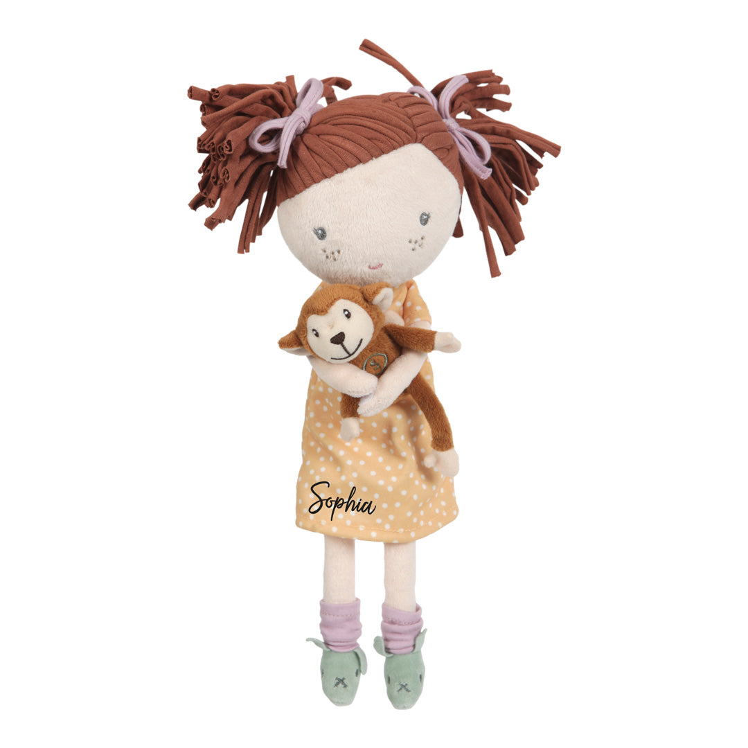 Poupée en tissu Sophia, 35 cm
