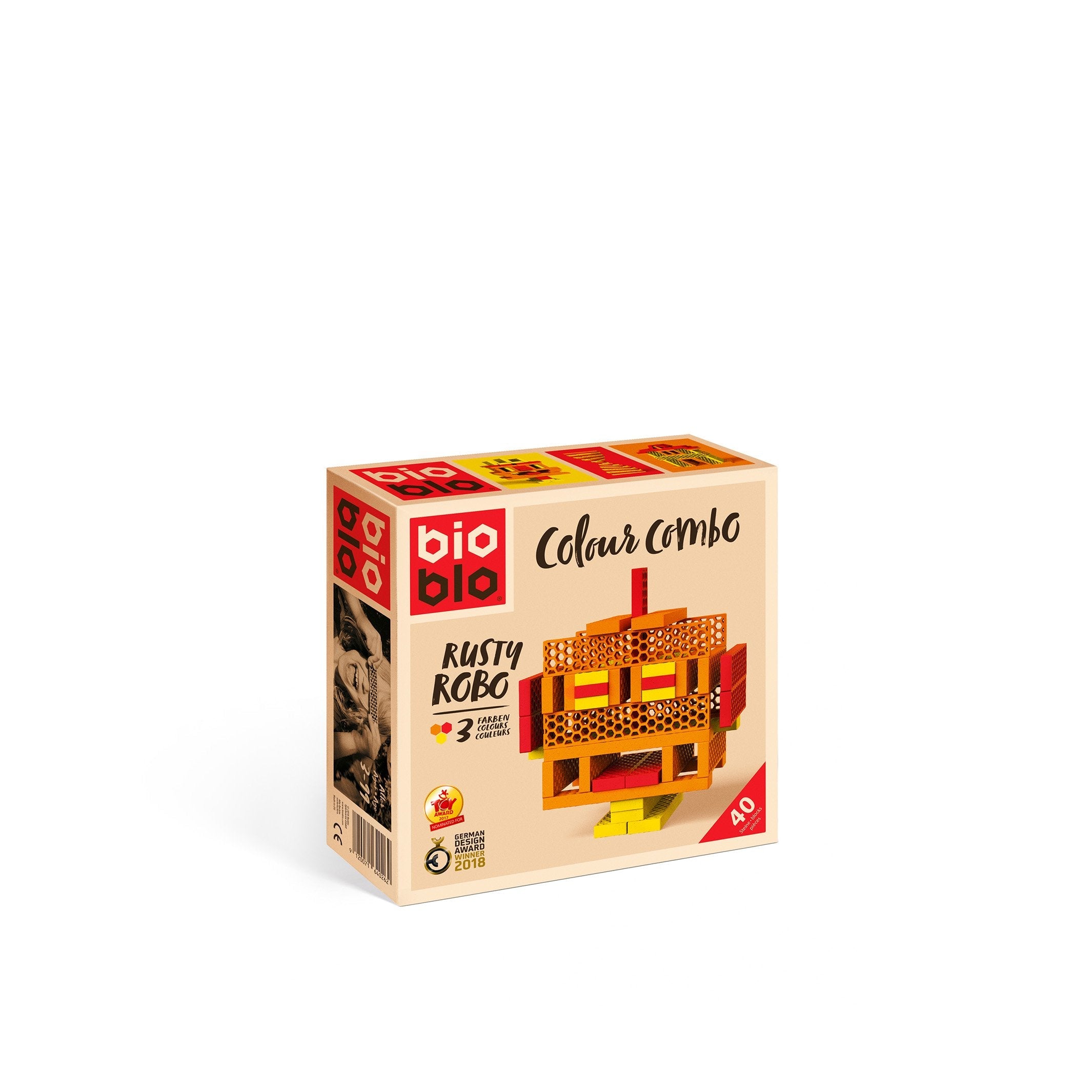 Mini boîte « Rusty Robo » 40 pièces | Bioblo