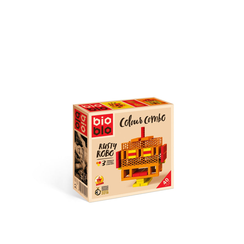 Mini boîte « Rusty Robo » 40 pièces | Bioblo