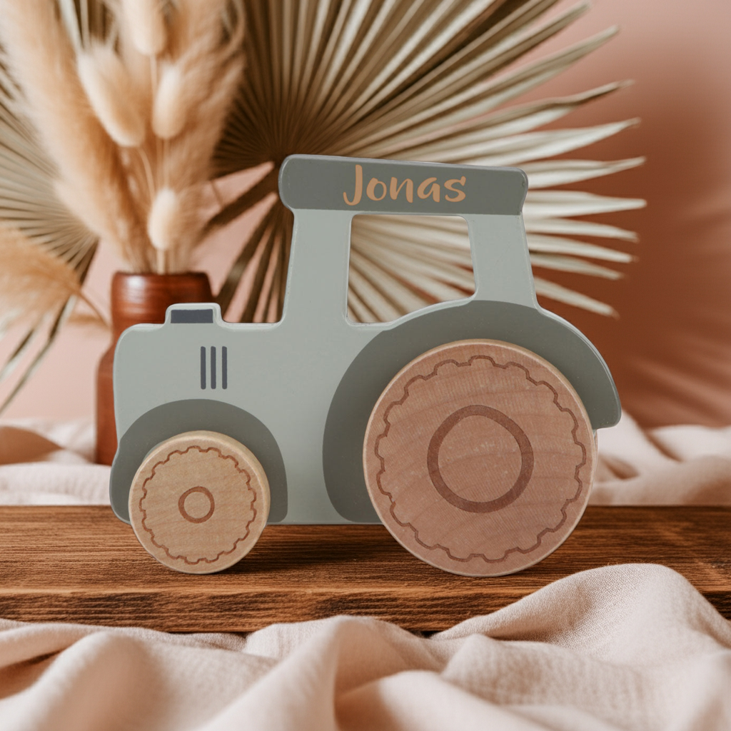 Tracteur en bois Little Farm