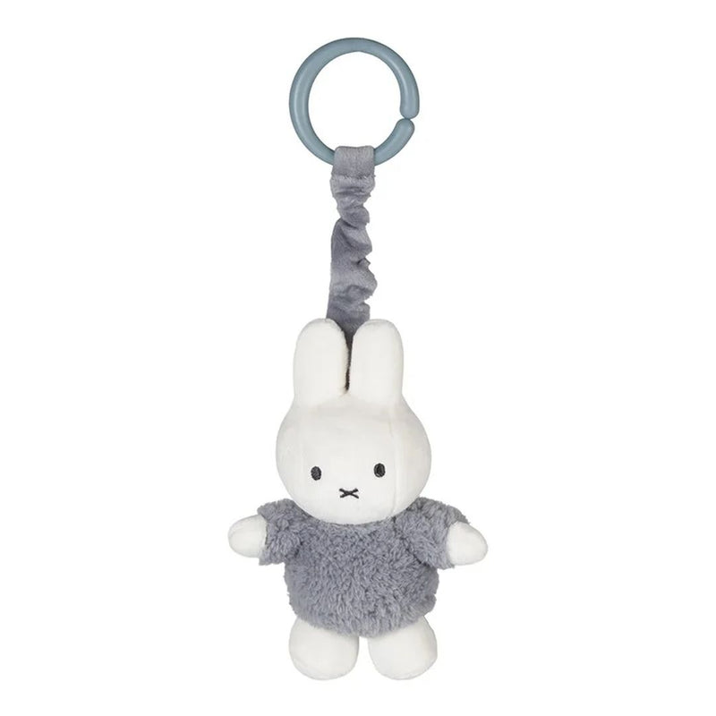 Peluche poussette Fluffy, bleu | Miffy x Tiamo