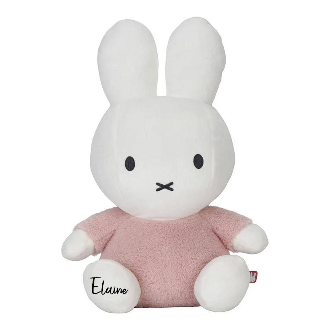 Miffy Plush Toy Rabbit Fluffy Pink 35 cm