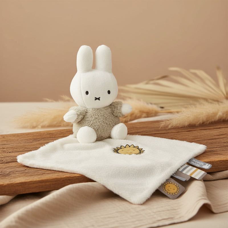 Schnuffeltuch Fluffy grün | Miffy x Tiamo