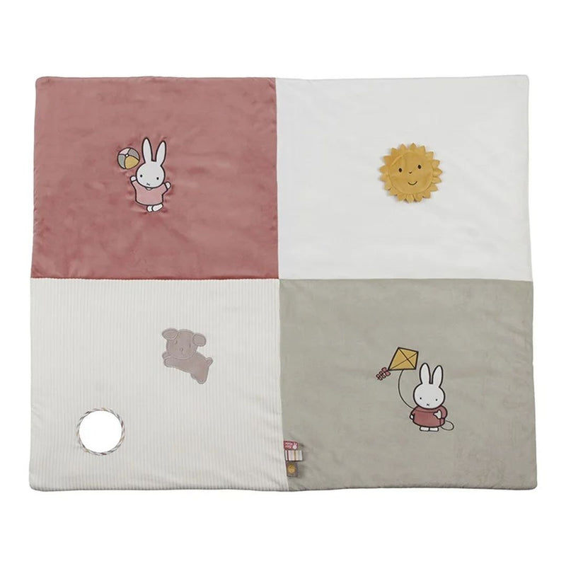 Tapis de jeu moelleux 80 x 100 cm rose | Miffy x Tiamo