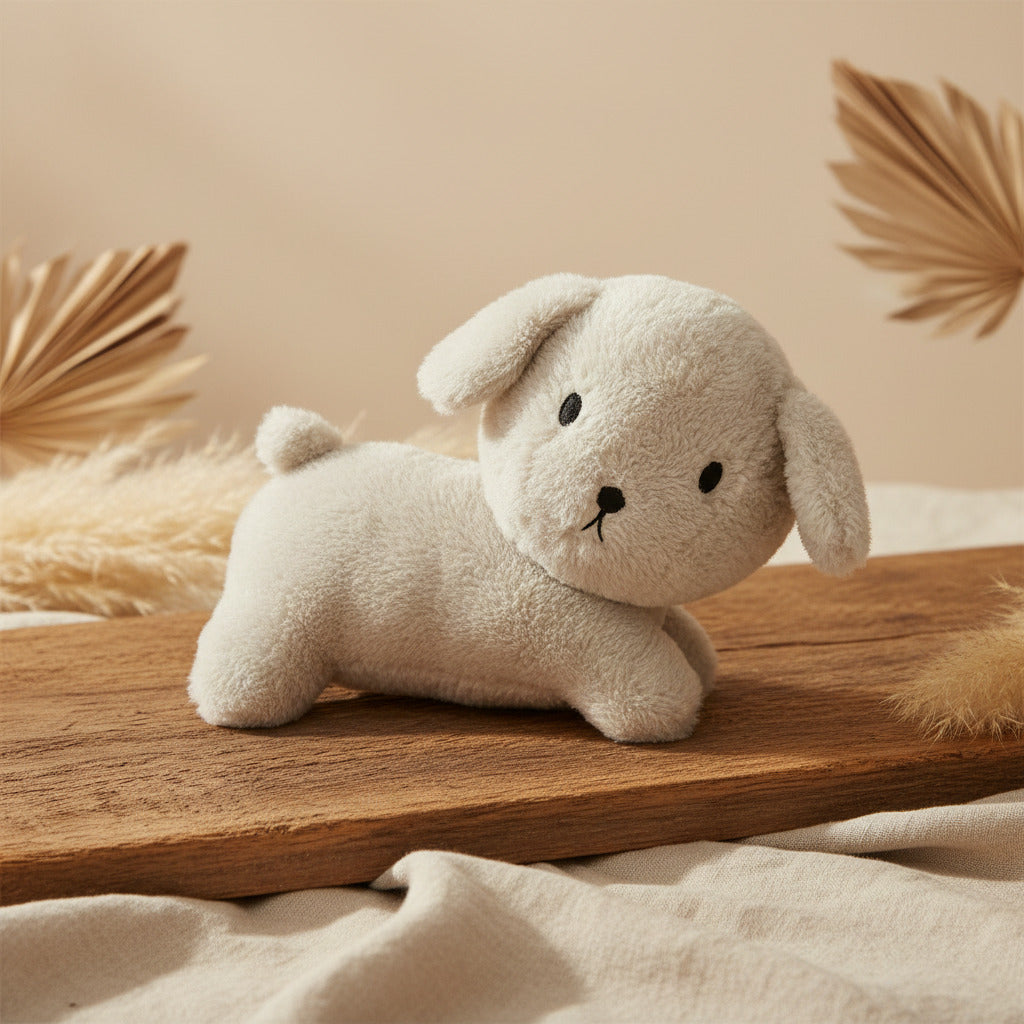 Kuscheltier Hund Snuffie 25 cm Fluffy grün | Miffy x Tiamo