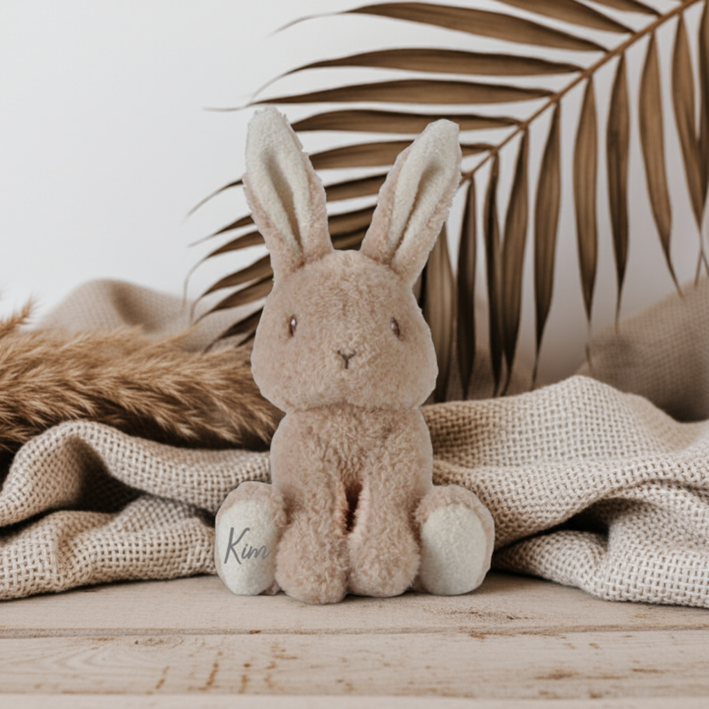 Peluche bébé lapin 15 cm