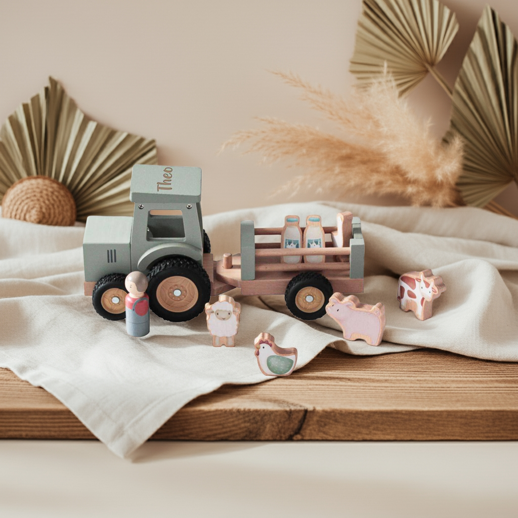 Tracteur avec remorque Little Farm