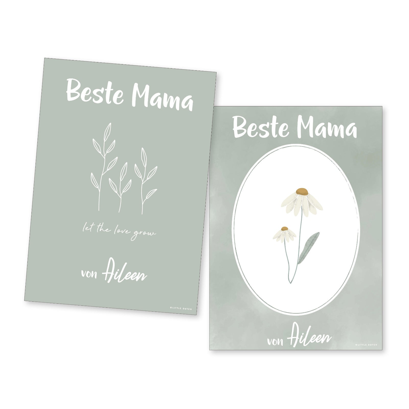 Kinderzimmer Poster Wild Flowers A3