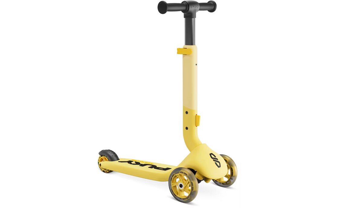 Trottinette Puky Push LED, roues jaune ananas | PUKY