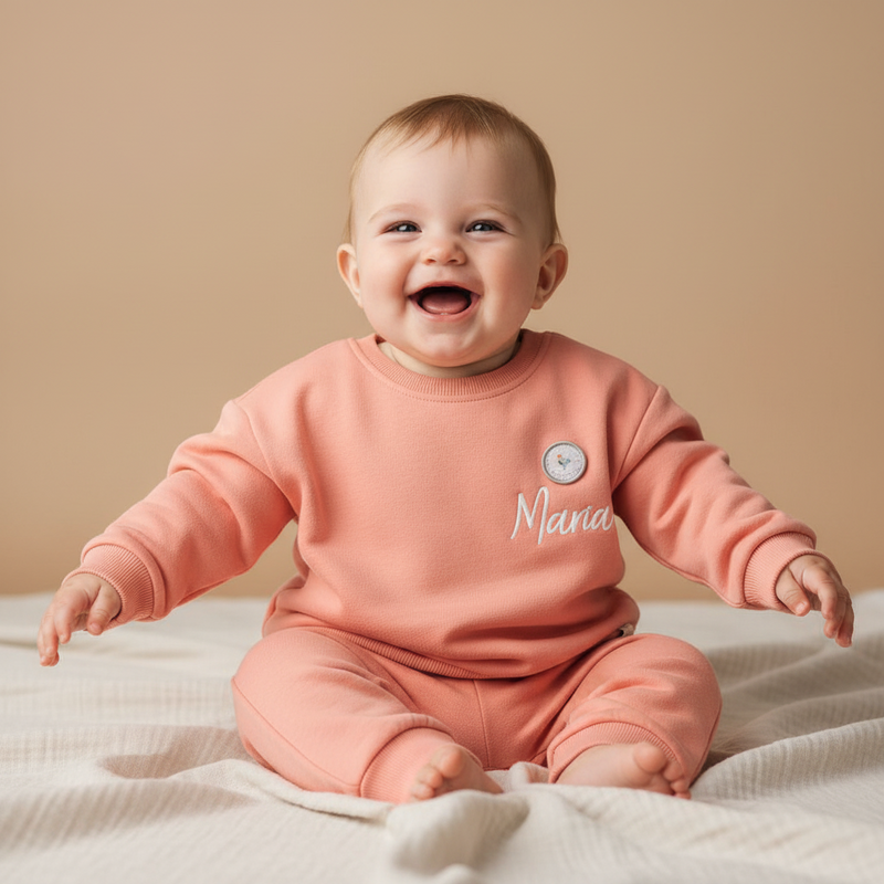 Pull Little Farm Rouge pour bébés et enfants