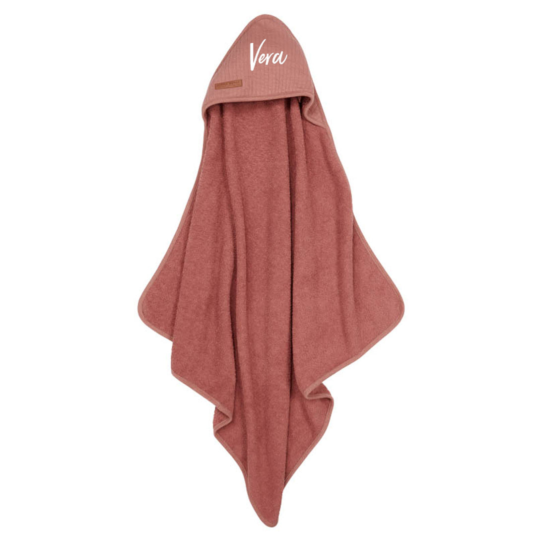Serviette à capuche Pure Pink Blush | Little Dutch
