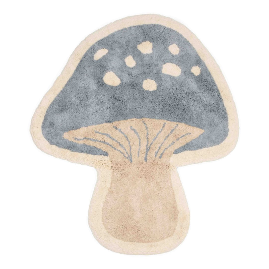 Children's rug mushroom 102 x 118 cm | Little Dutch