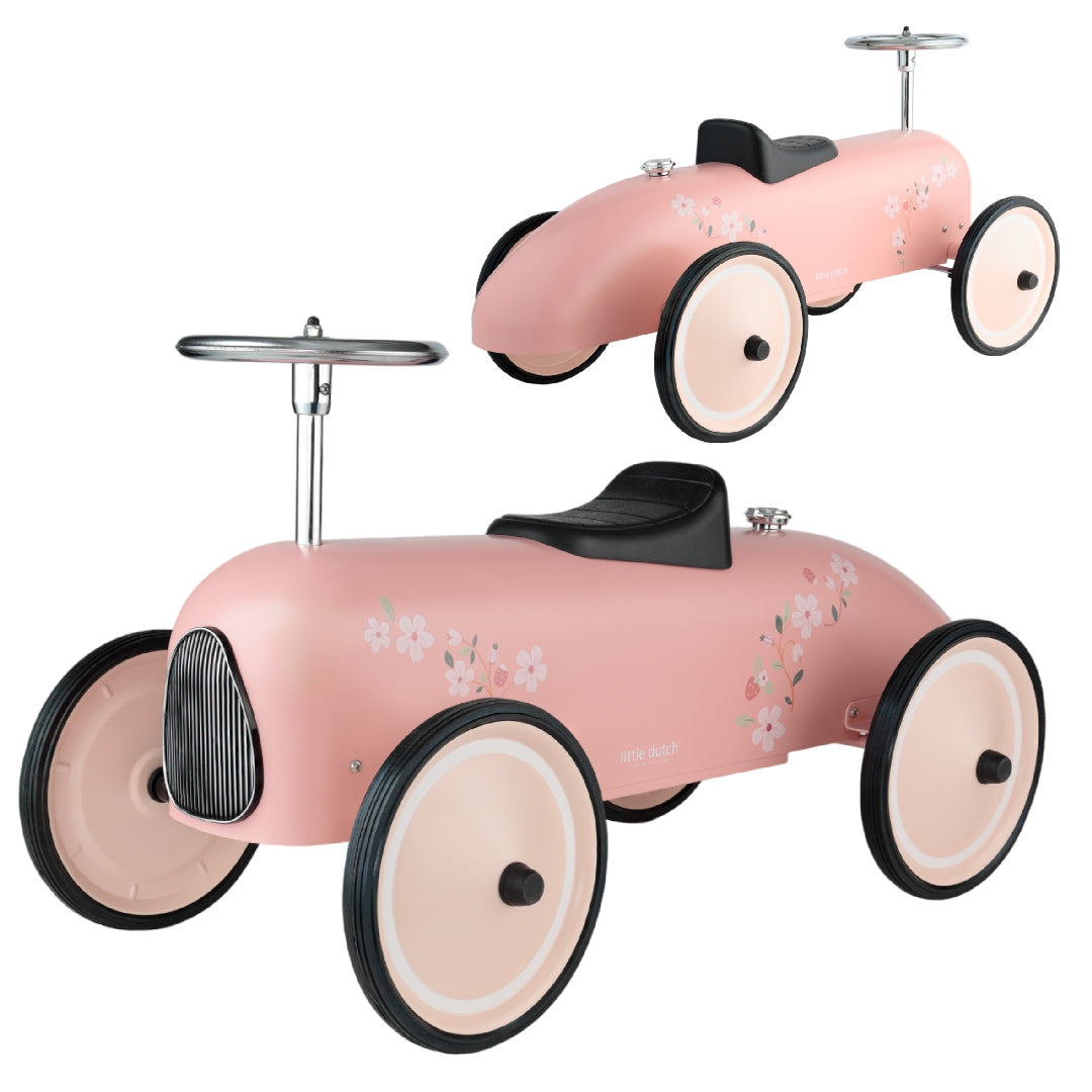Retro Rutschauto Pink | B-Ware ein 2.Leben