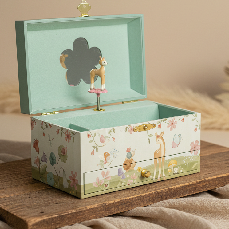 Musical Jewelry Box - Forest Friends | Little Dutch