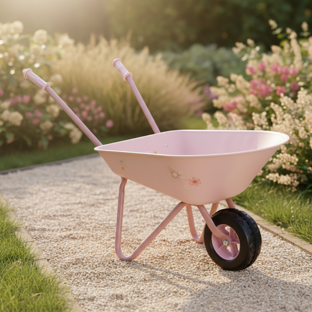 Brouette enfant Fairy Garden – Jouet de jardin à partir de 3 ans