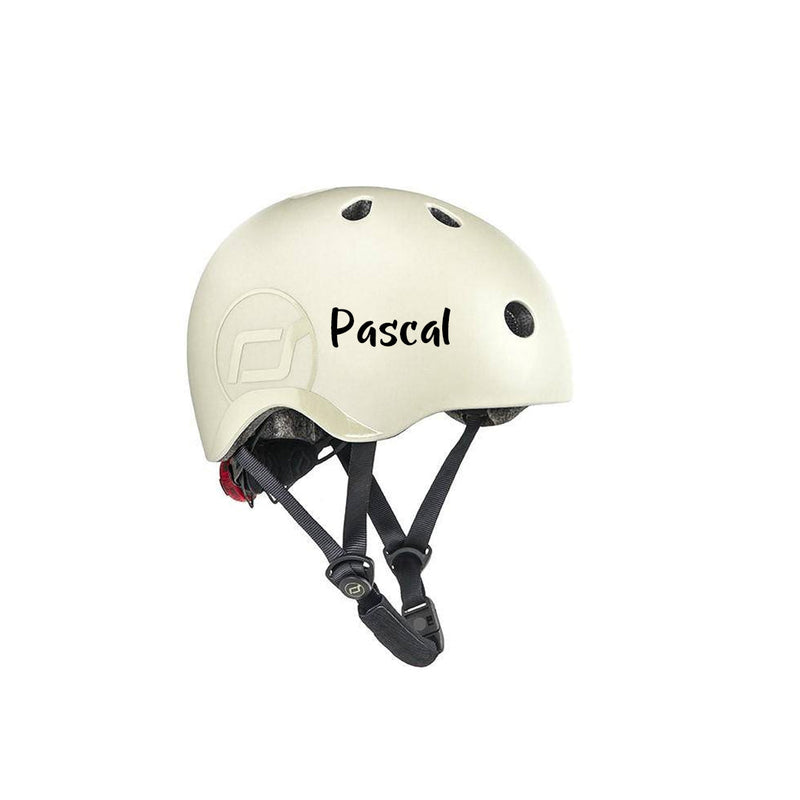 Casque de vélo taille SM, couleur frêne | Scoot &amp; Ride