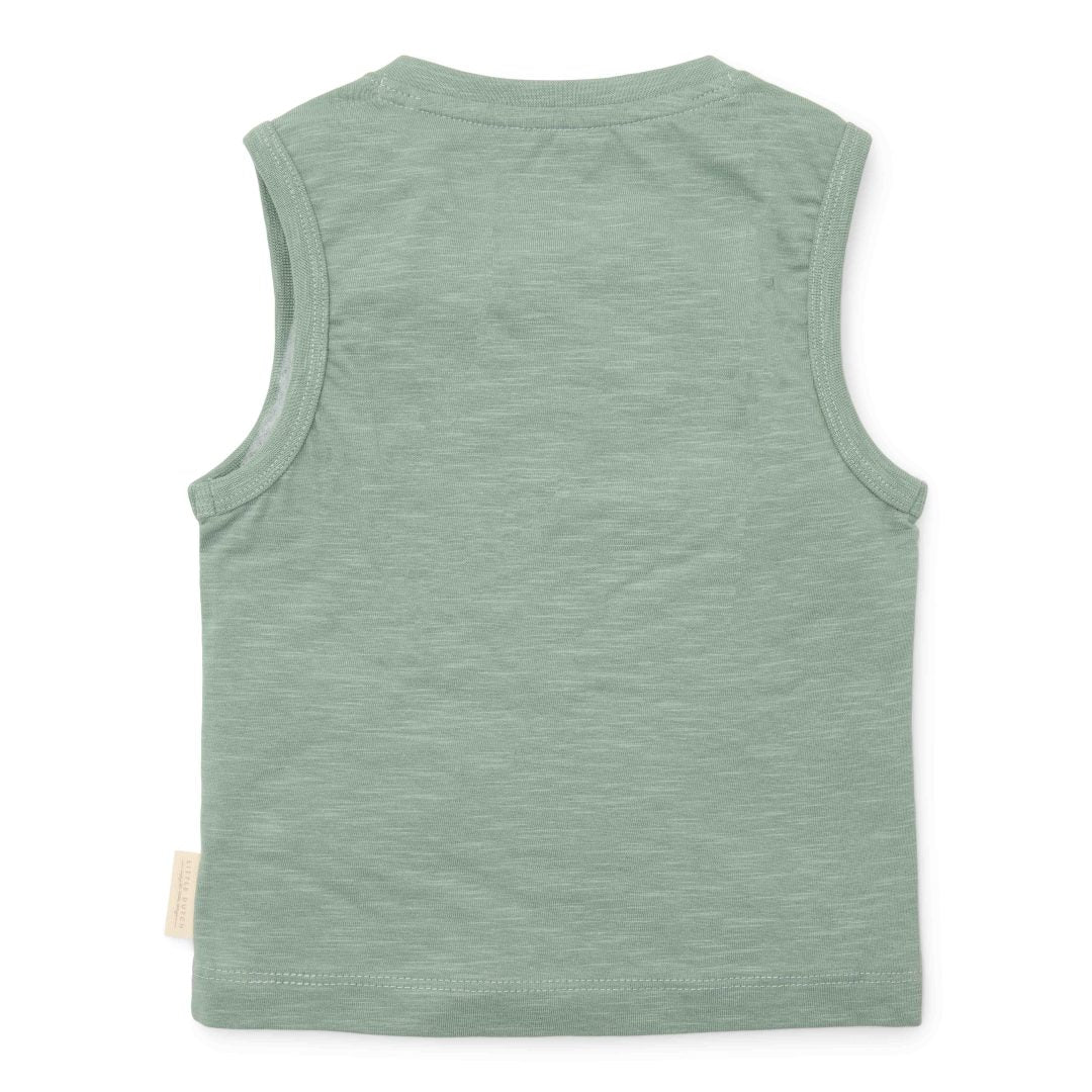 T-shirt vert forêt | Little Dutch