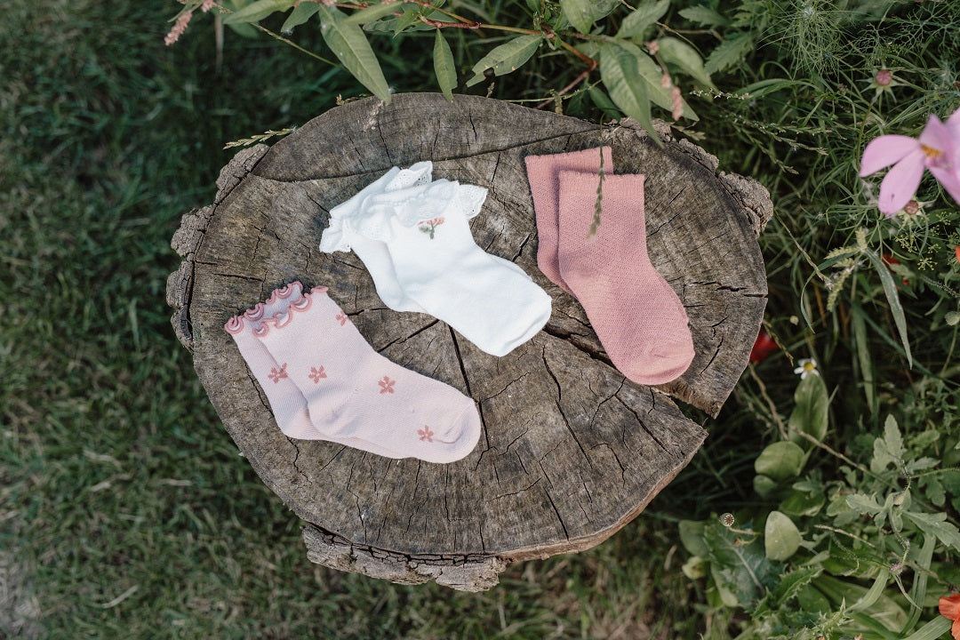Socks set with three multi - 20/22 = 1-2 years | Little Dutch