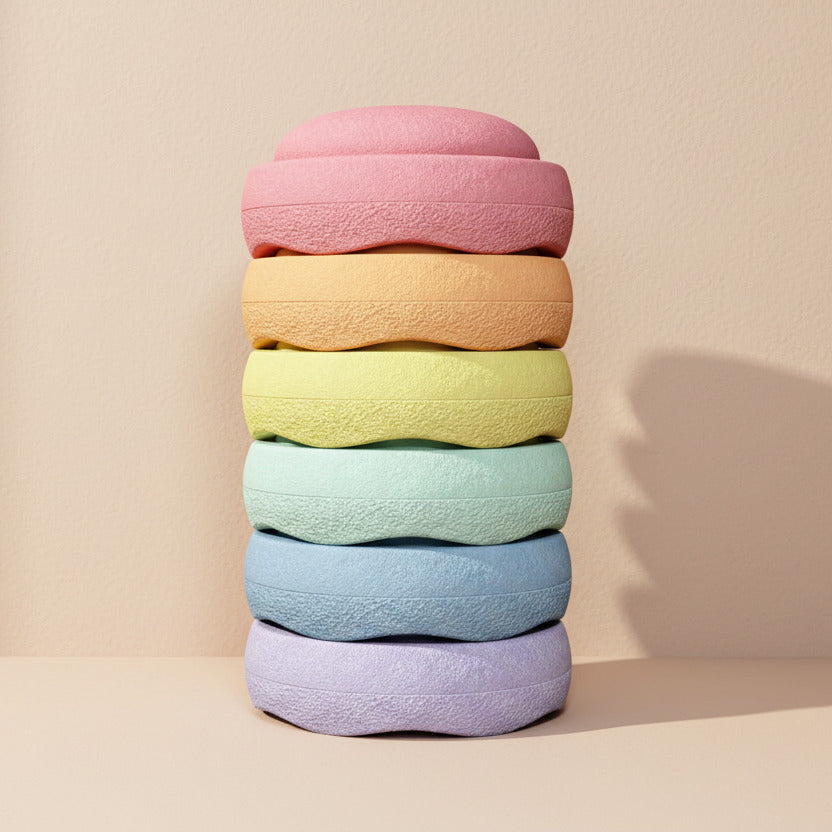 Staplelstein® Original Mini pastel arc-en-ciel | Stapelstein