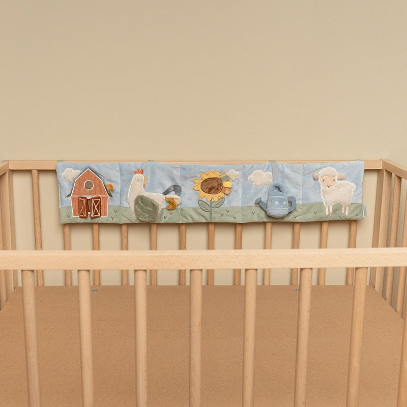 Livre d'activités en tissu pour bébé à explorer
