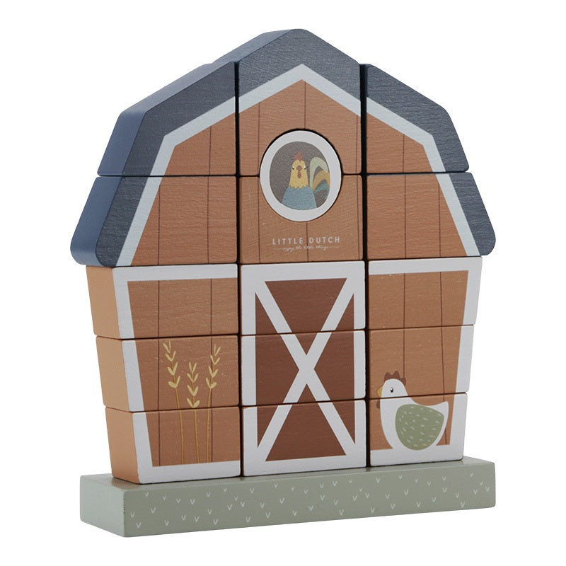 Stapelspiel Little Farm – Motorikspielzeug für Babys