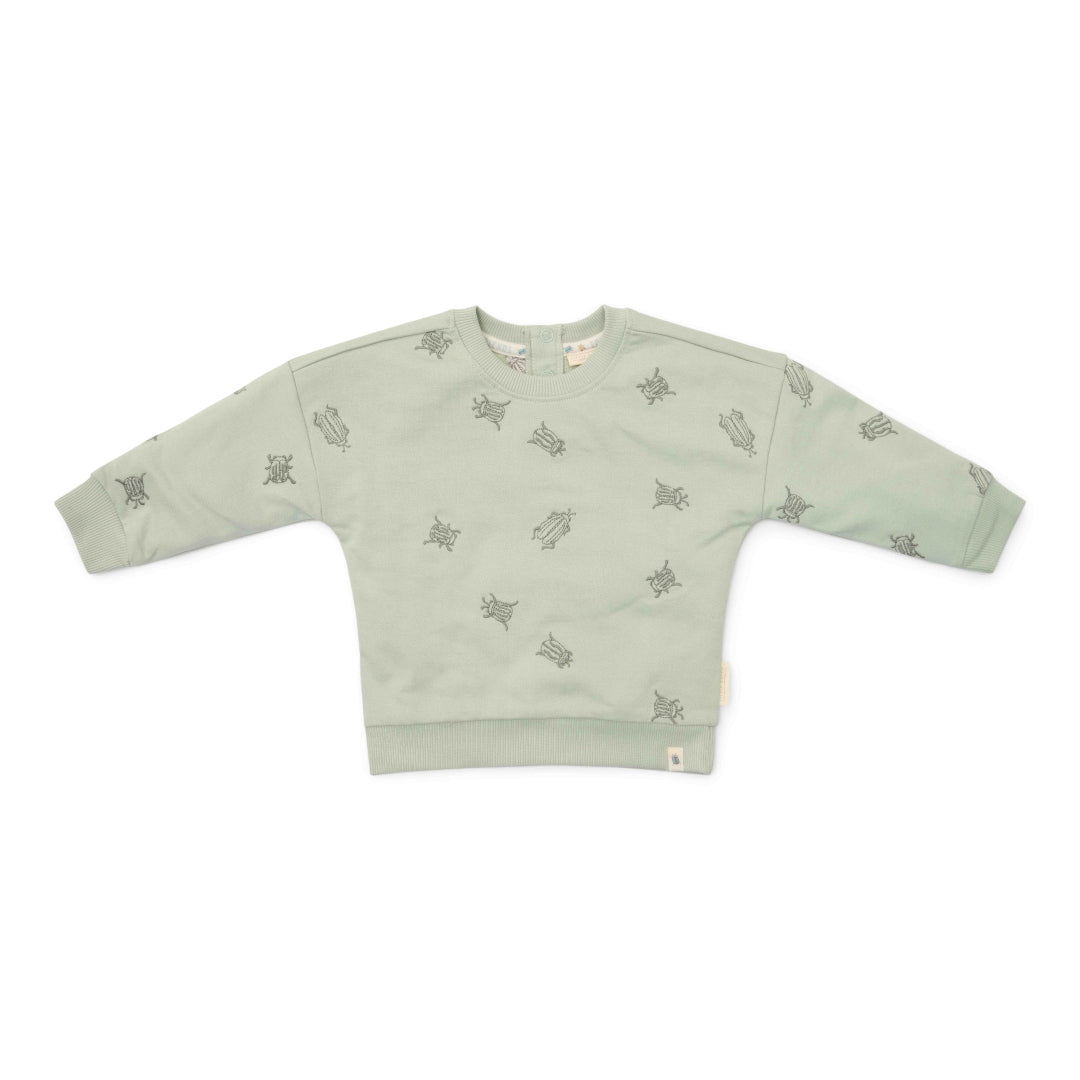 Sweat-shirt Forest Mint Bugs | Little Dutch