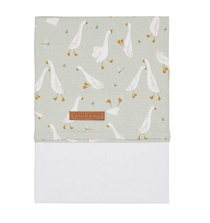 Drap de lit enfant Little Goose 110 x 140 cm | Little Dutch