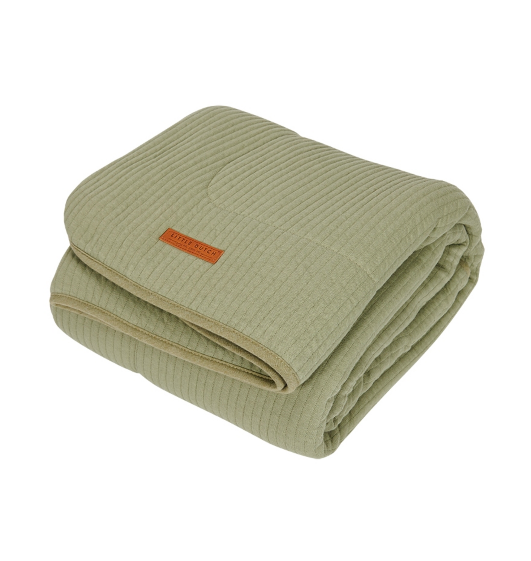 Couette enfant Pure, olive | Little Dutch