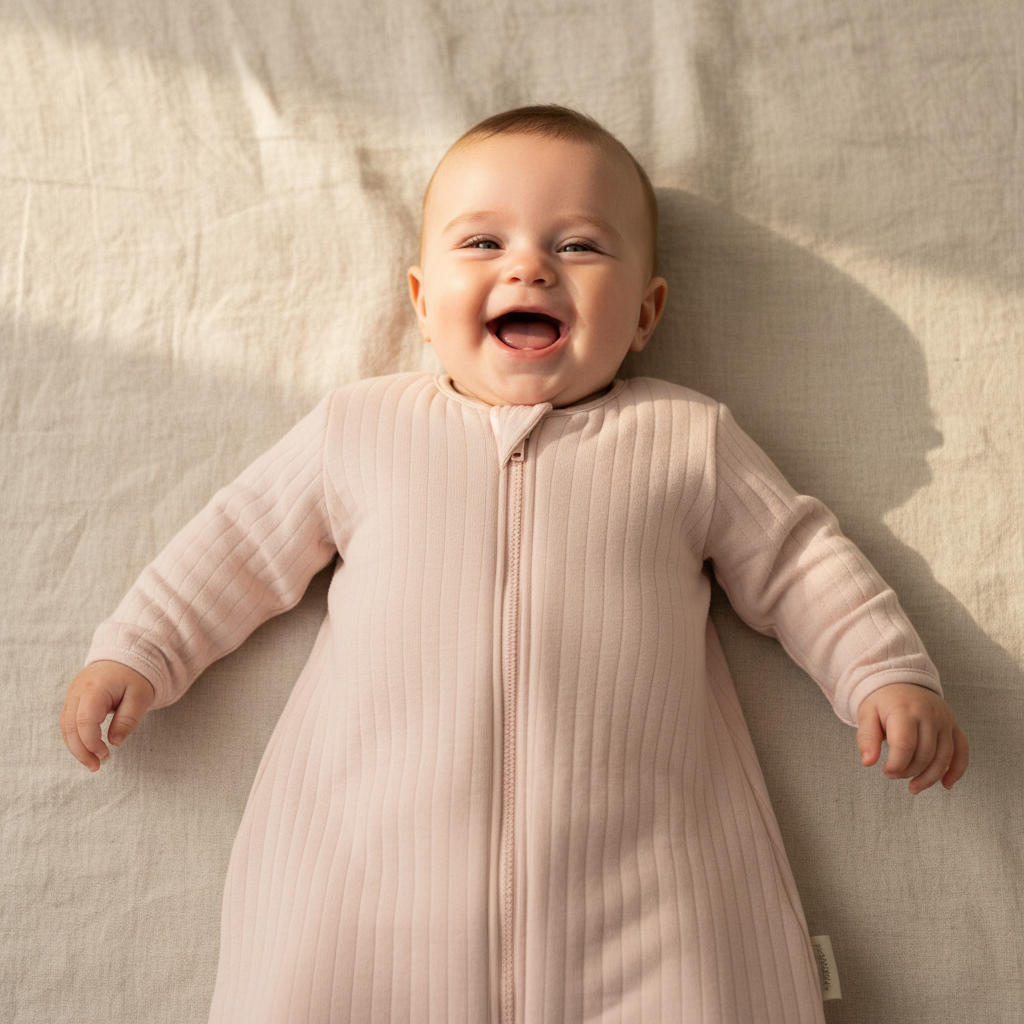 Gigoteuse hiver 90 cm Pure Pink | Little Dutch personnalisable